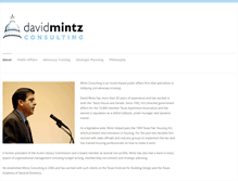 Tablet Screenshot of mintzconsulting.com